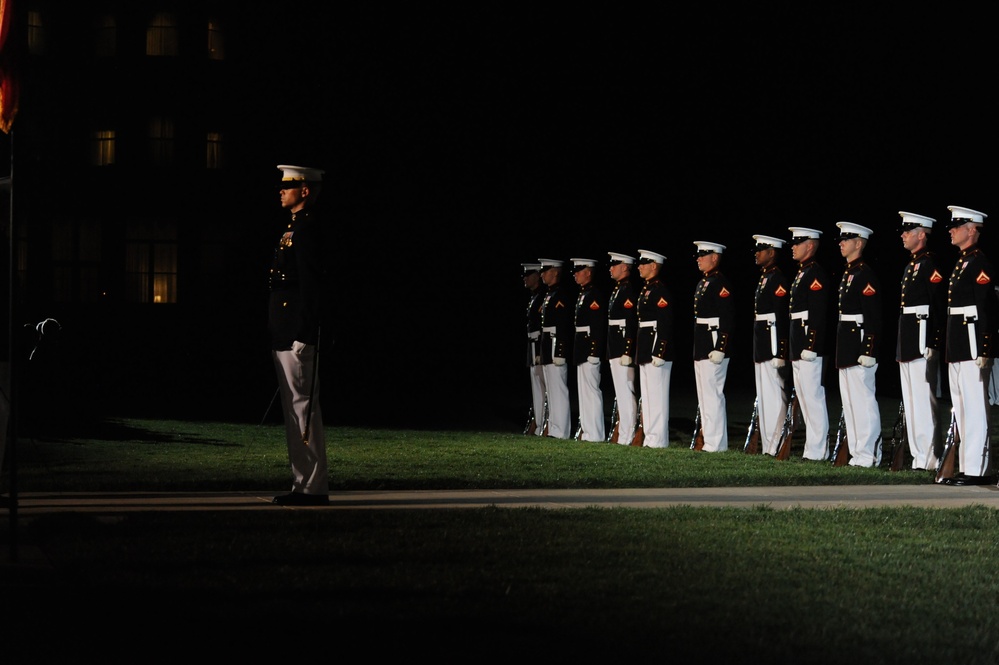 Marine Barracks Washington Evening Parade June 8