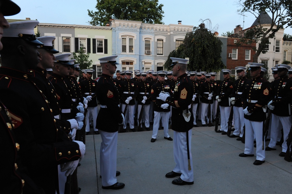 Marine Barracks Washington Evening Parade June 8