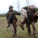 3/25 Marines carry fellow comrade