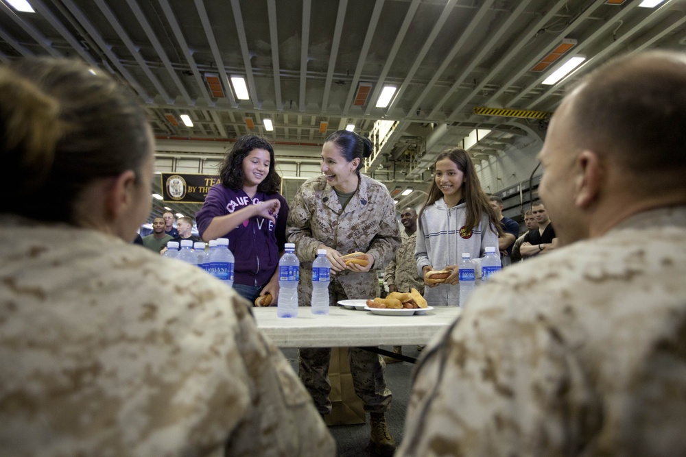 Marines, sailors enter contest aboard USS Makin Island