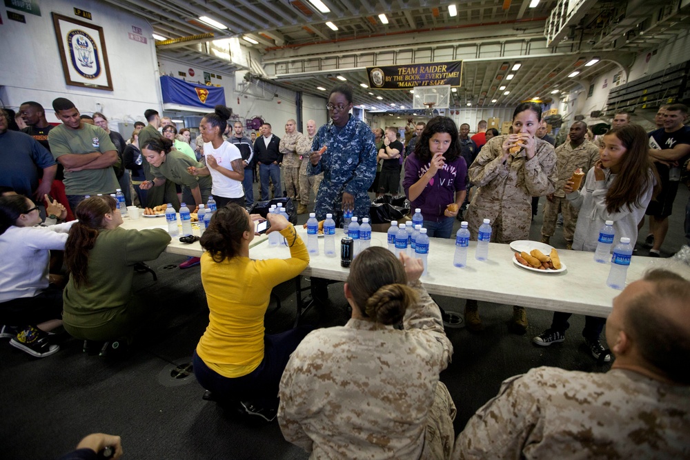 Marines, sailors enter contest aboard USS Makin Island