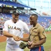Florida native recognized at Marlins’ Military Monday