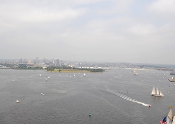 Coast Guard escorts tall ships during OpSail 2012 in Baltimore