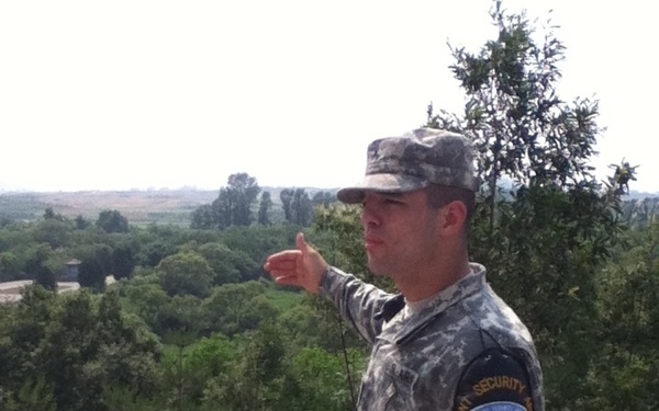 West Point cadets pay visit to the DMZ