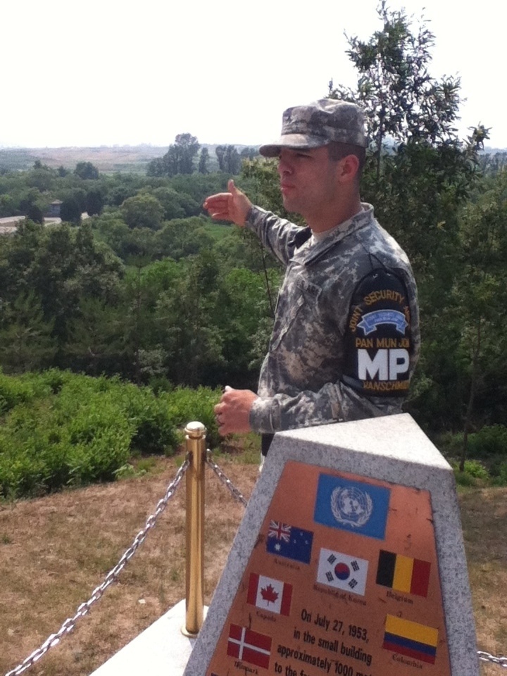 West Point cadets visit DMZ
