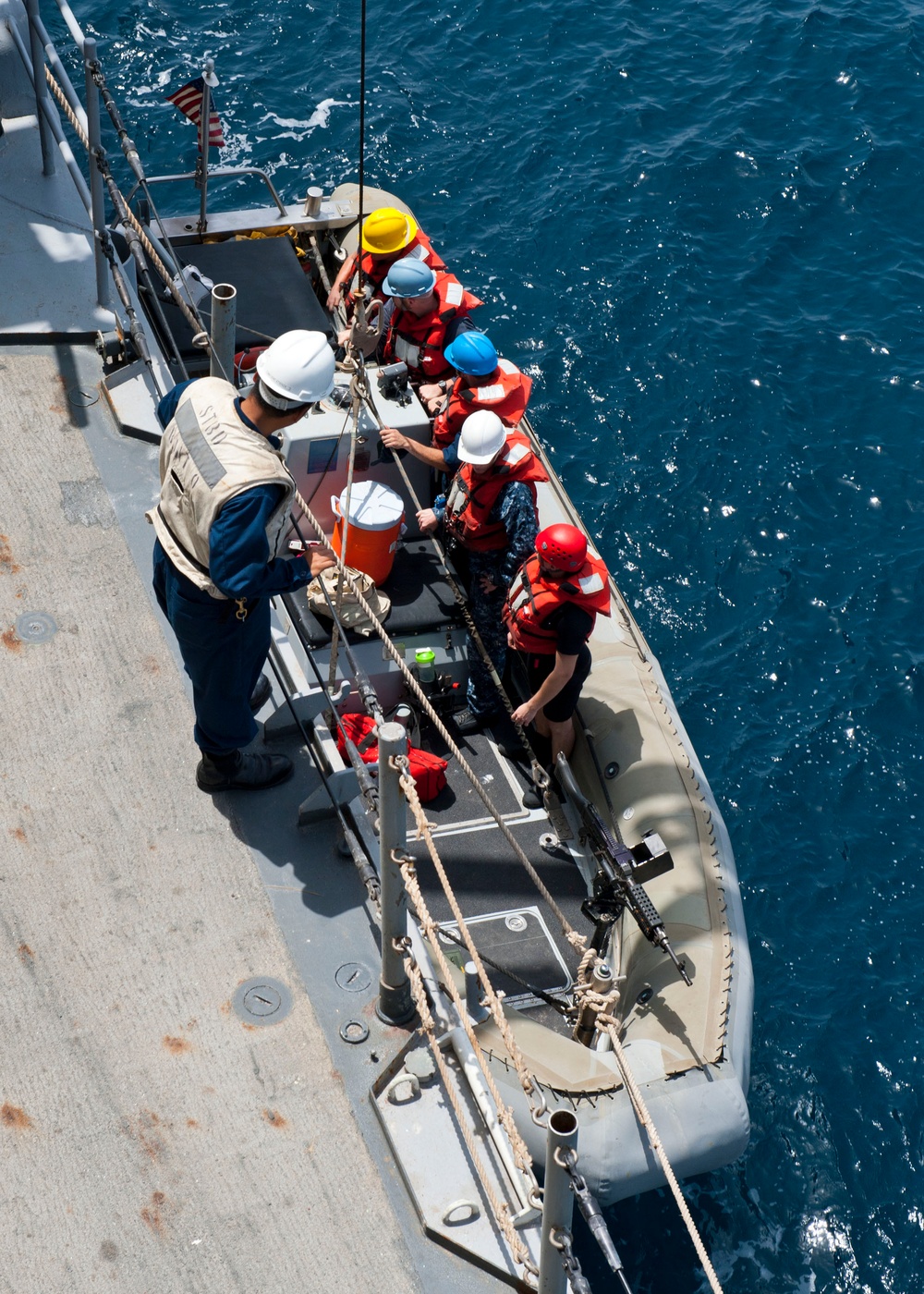 USS Cape St. George action