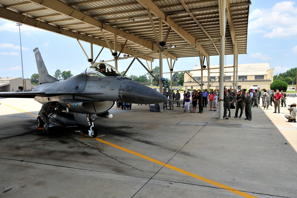 20th FW VCC takes final flight at Shaw AFB