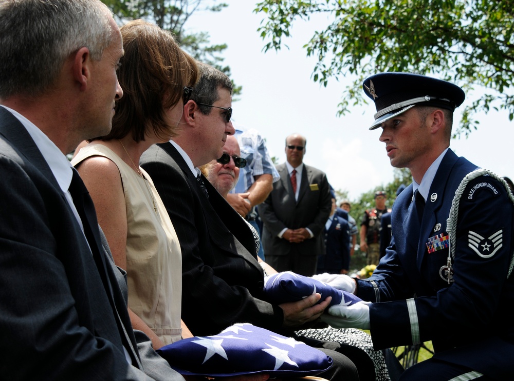 A hero's long journey home: Capt. Virgil Meroney remains repatriated