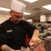 Food service specialists compete for chef of the quarter