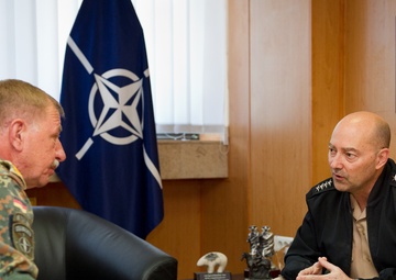 Supreme Allied Commander Europe visits KFOR Headquarters