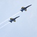 US Navy Blue Angels enter Baltimore Harbor