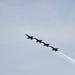 US Navy Blue Angels enter Baltimore Harbor