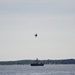 US Navy Blue Angels enter Baltimore Harbor