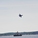 US Navy Blue Angels enter Baltimore Harbor