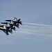 US Navy Blue Angels enter Baltimore Harbor