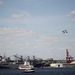 US Navy Blue Angels enter Baltimore Harbor