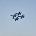 US Navy Blue Angels enter Baltimore Harbor