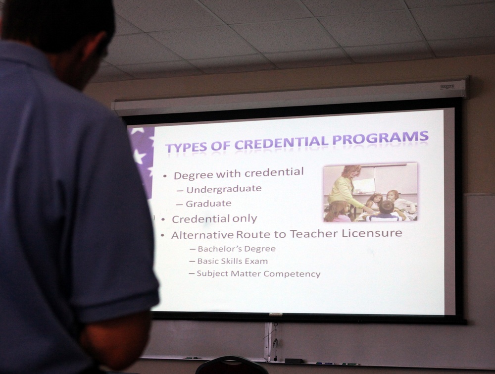 Troops to Teachers presents opportunities for retiring service members