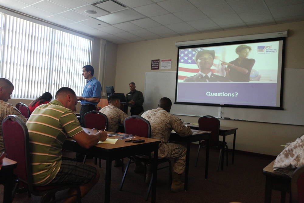 Troops to Teachers presents opportunities for retiring service members