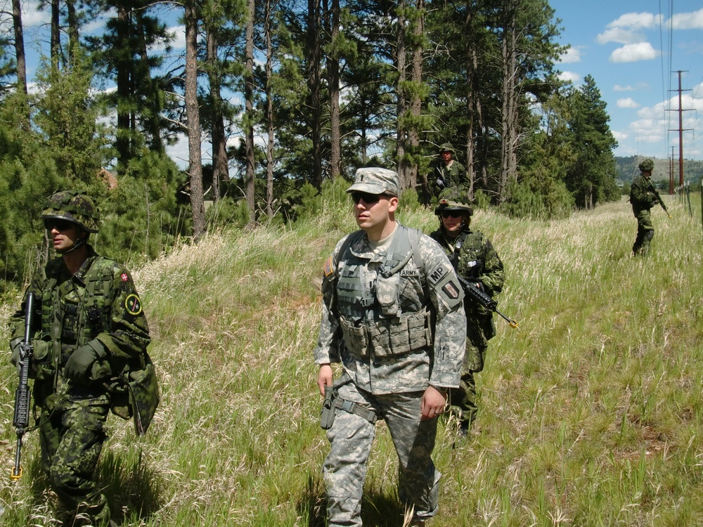 382nd Military Police Battalion coordinates joint-operation training