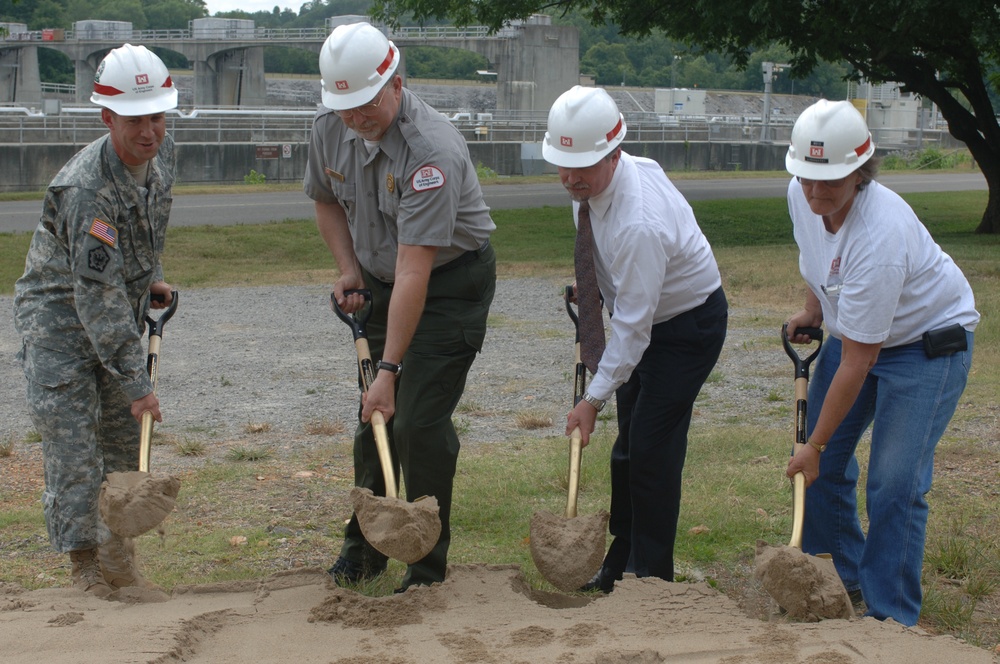 Nashville District breaks ground on Cheatham buildings destroyed in May 2010 flood