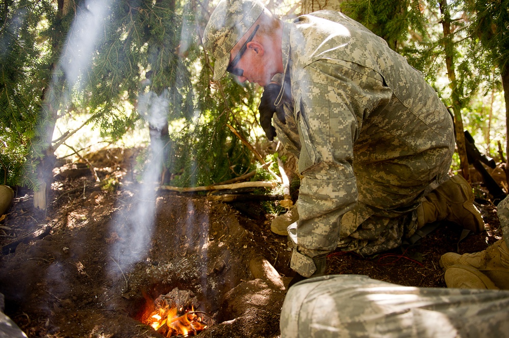 Army field exercise