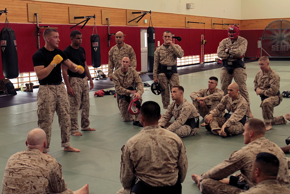 Marines hone leadership, fighting skills at course