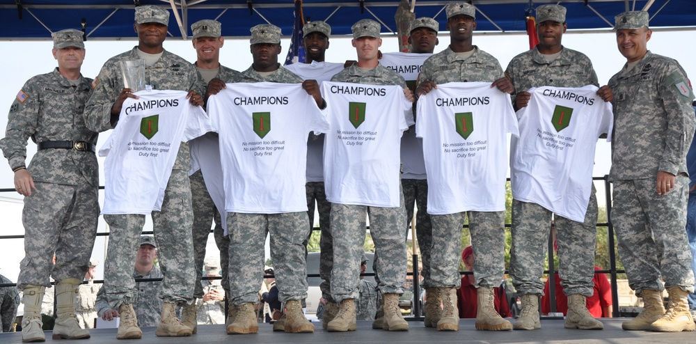 Soldiers, warriors, competitors, all the same