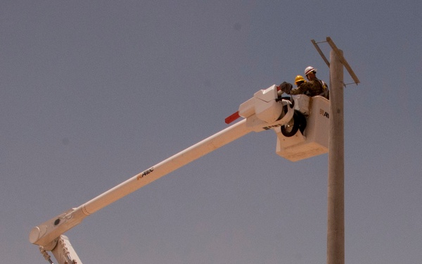 Afghan power company linemen receive training, new equipment during debut training session