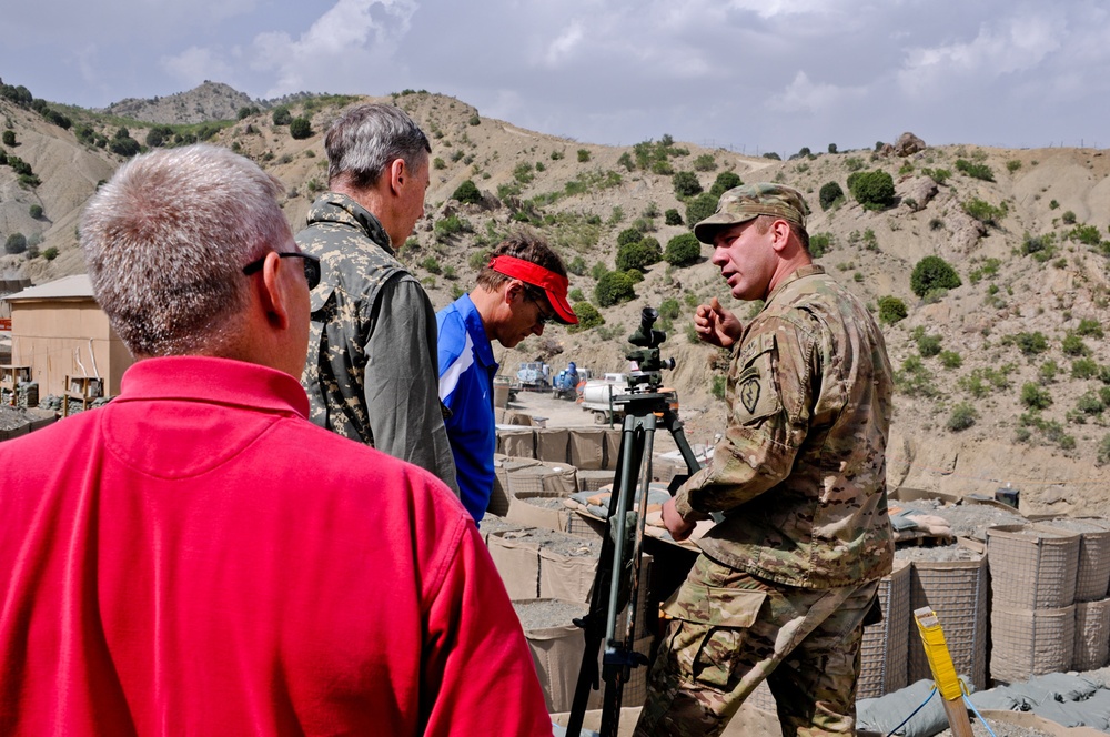 US reps visit COP Wilderness