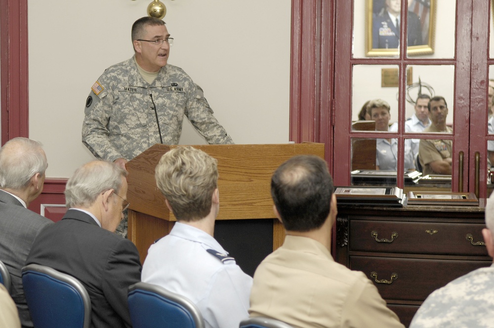 National Capital Region Integrated Air Defense System Joint Air Defense Operations Center Transfer of Authority ceremony