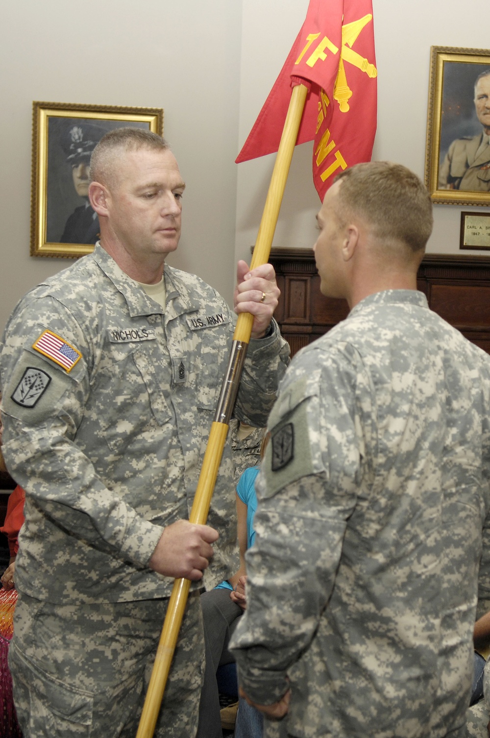 National Capital Region Integrated Air Defense System Joint Air Defense Operations Center Transfer of Authority ceremony