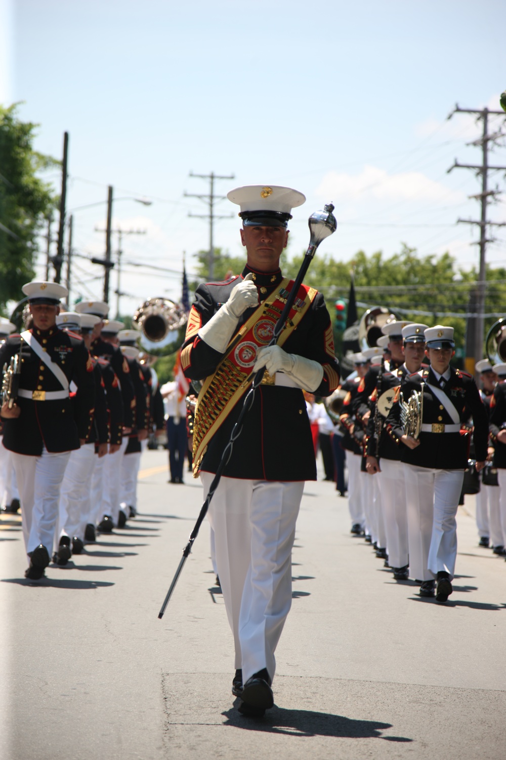 Parris Island Marine Band Flag Day Parade