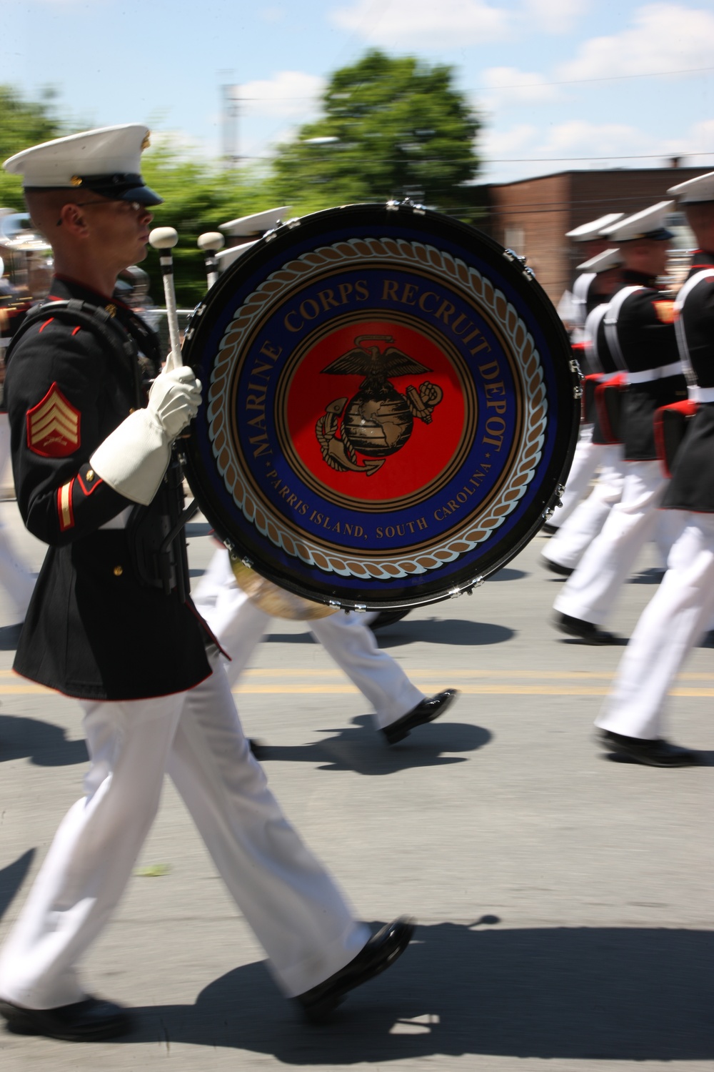 Parris Island Marine Band Flag Day Parade