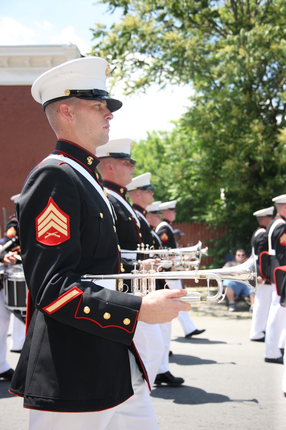 Parris Island Marine Band Flag Day Parade