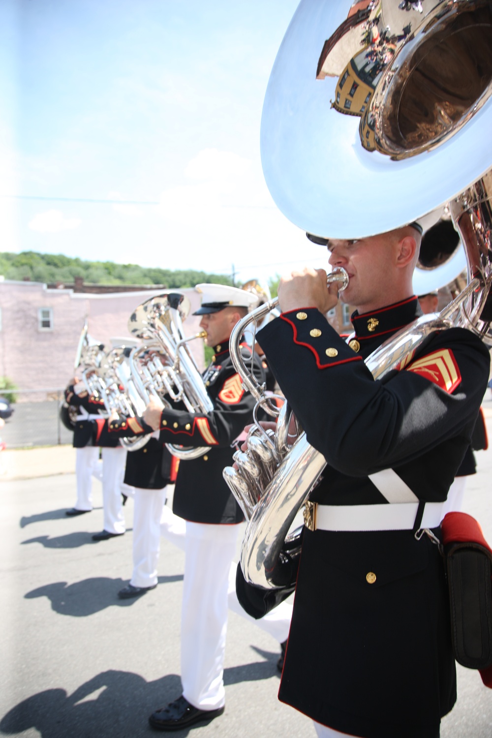 Parris Island Marine Band Flag Day Parade