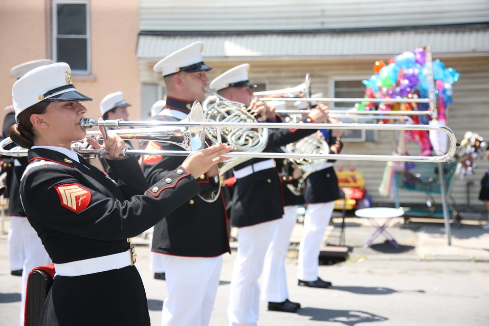 Parris Island Marine Band Flag Day Parade