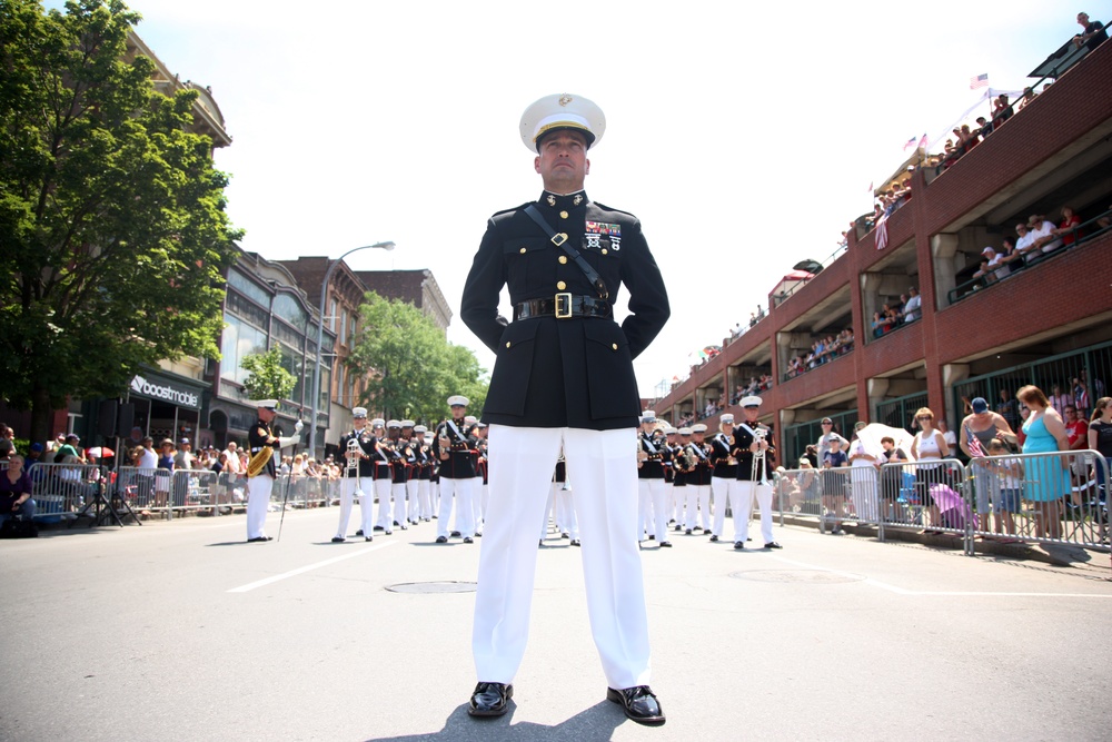 Parris Island Marine Band Flag Day Parade