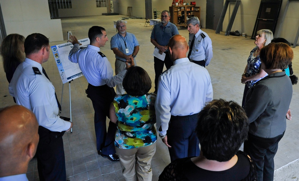 Chief of staff of the Air Force visits Little Rock Air Force Base