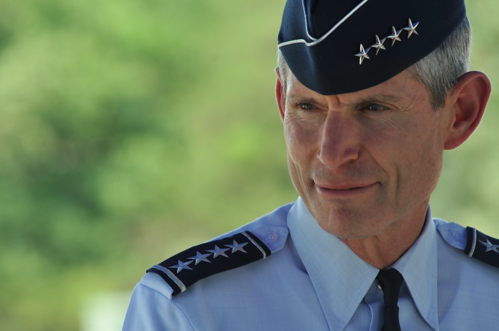 Chief of staff of the Air Force visits Little Rock Air Force Base