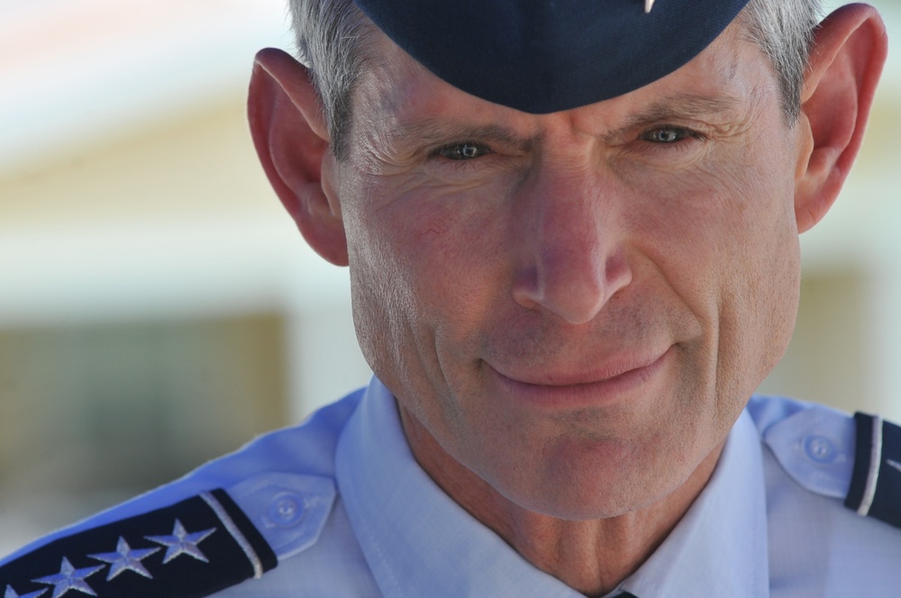 Chief of staff of the Air Force visits Little Rock Air Force Base