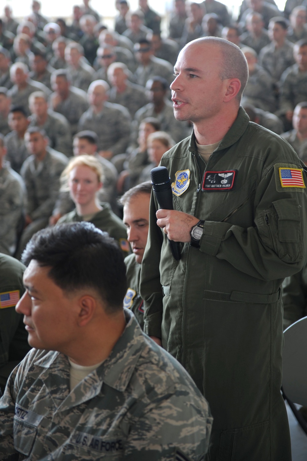 Chief of staff of the Air Force visits Little Rock Air Force Base