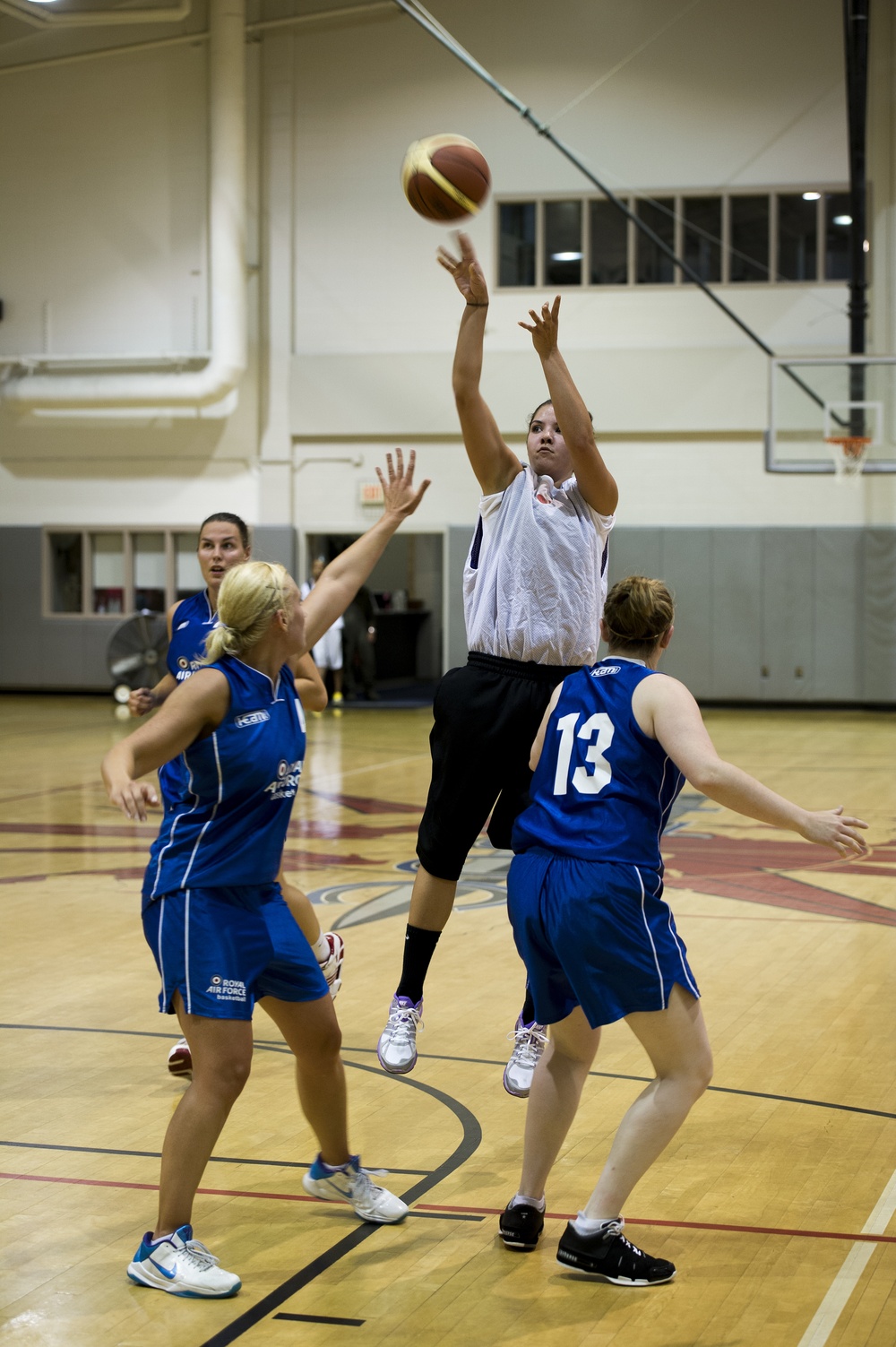 1 SOW/ Royal Air Force Basketball Camp