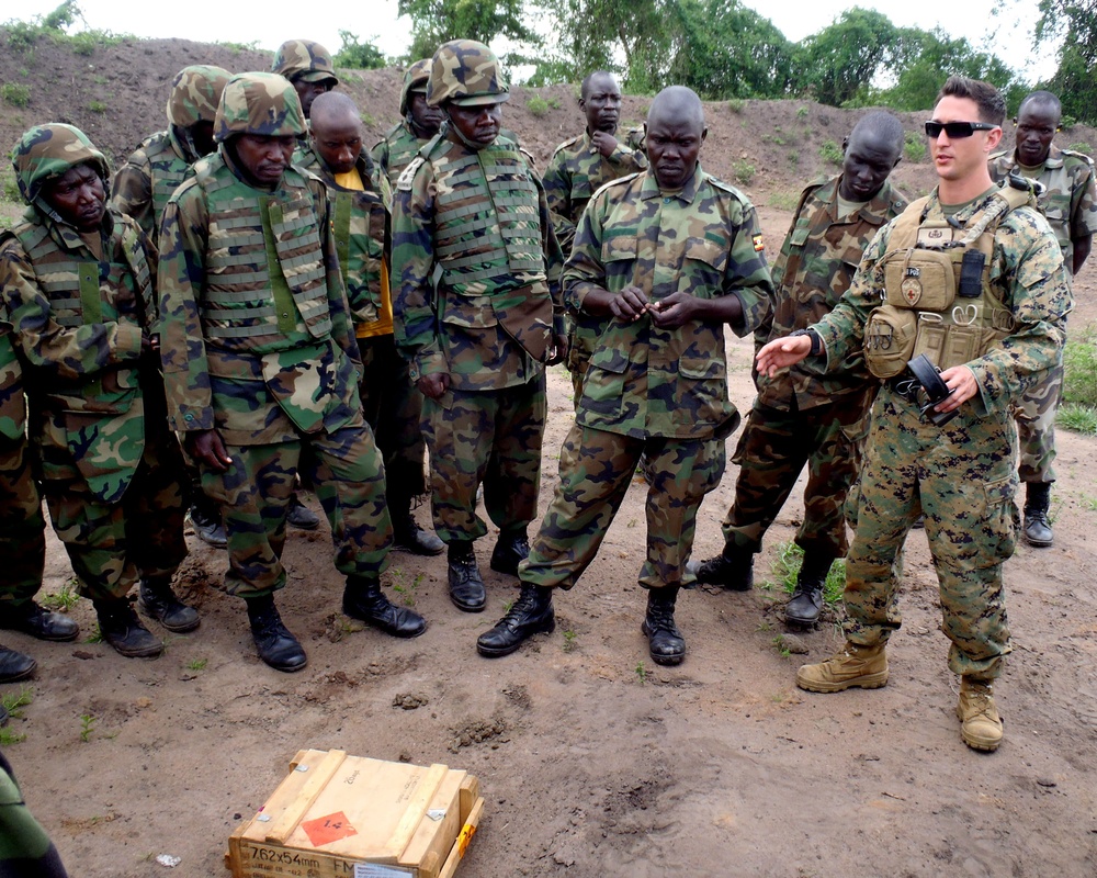 Marines Assist African Forces in Combating IEDs