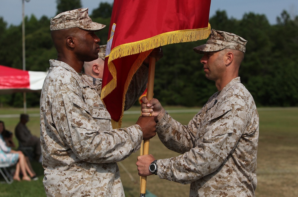 New commanding officer posts with 2nd Supply Battalion