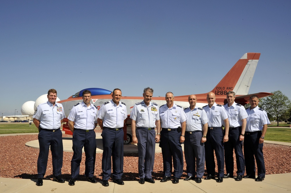 Royal Jordanian Air Force Leadership visits the Colorado Air National Guard