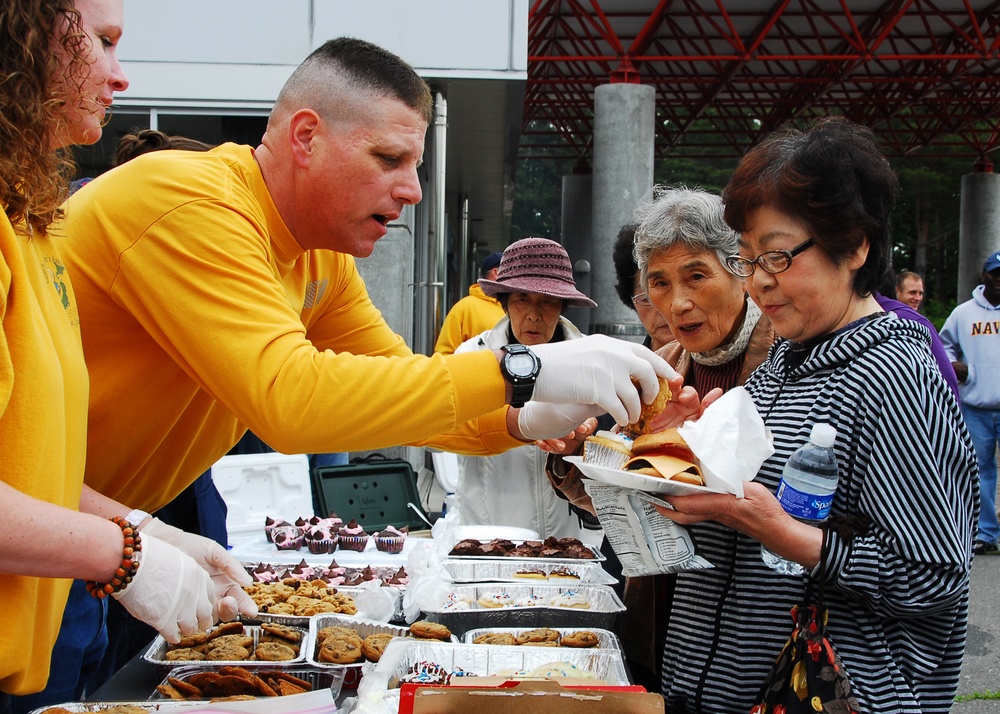 Navy Misawa CPO 365 Program helps tsunami victims