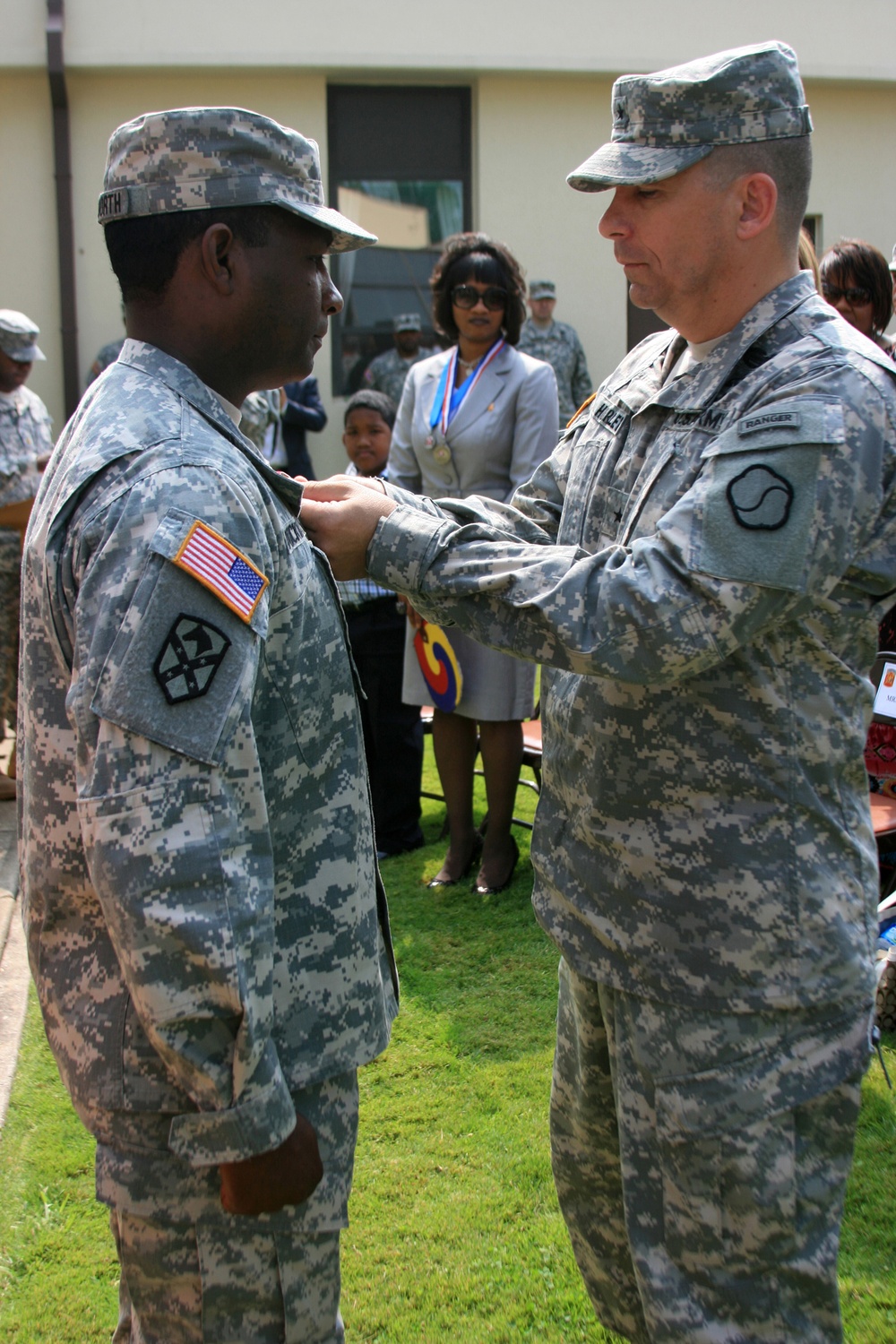 501st Sustainment Brigade change of command
