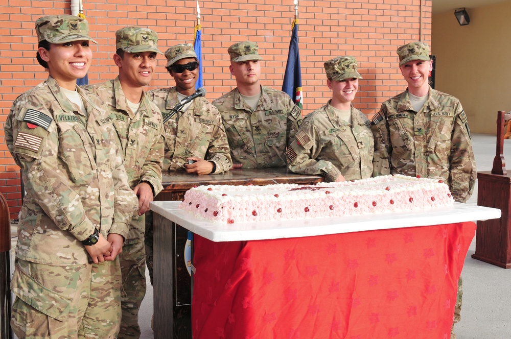 Corpsmen celebrate 114th birthday on KAF