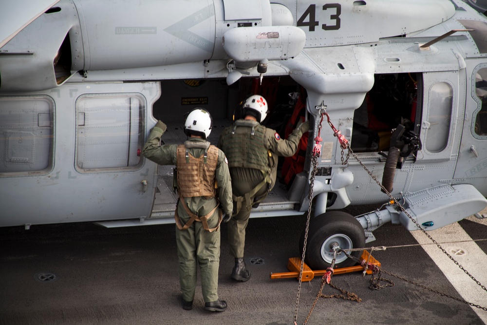 PHIBRON-3,15th Marine Expeditionary Unit assist US Coast Guard
